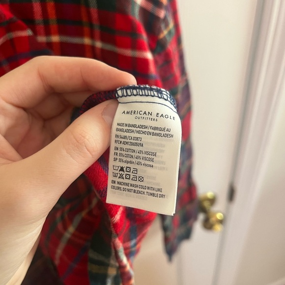 American Eagle Outfitters Plaid Pajama Set - Picture 8 of 8